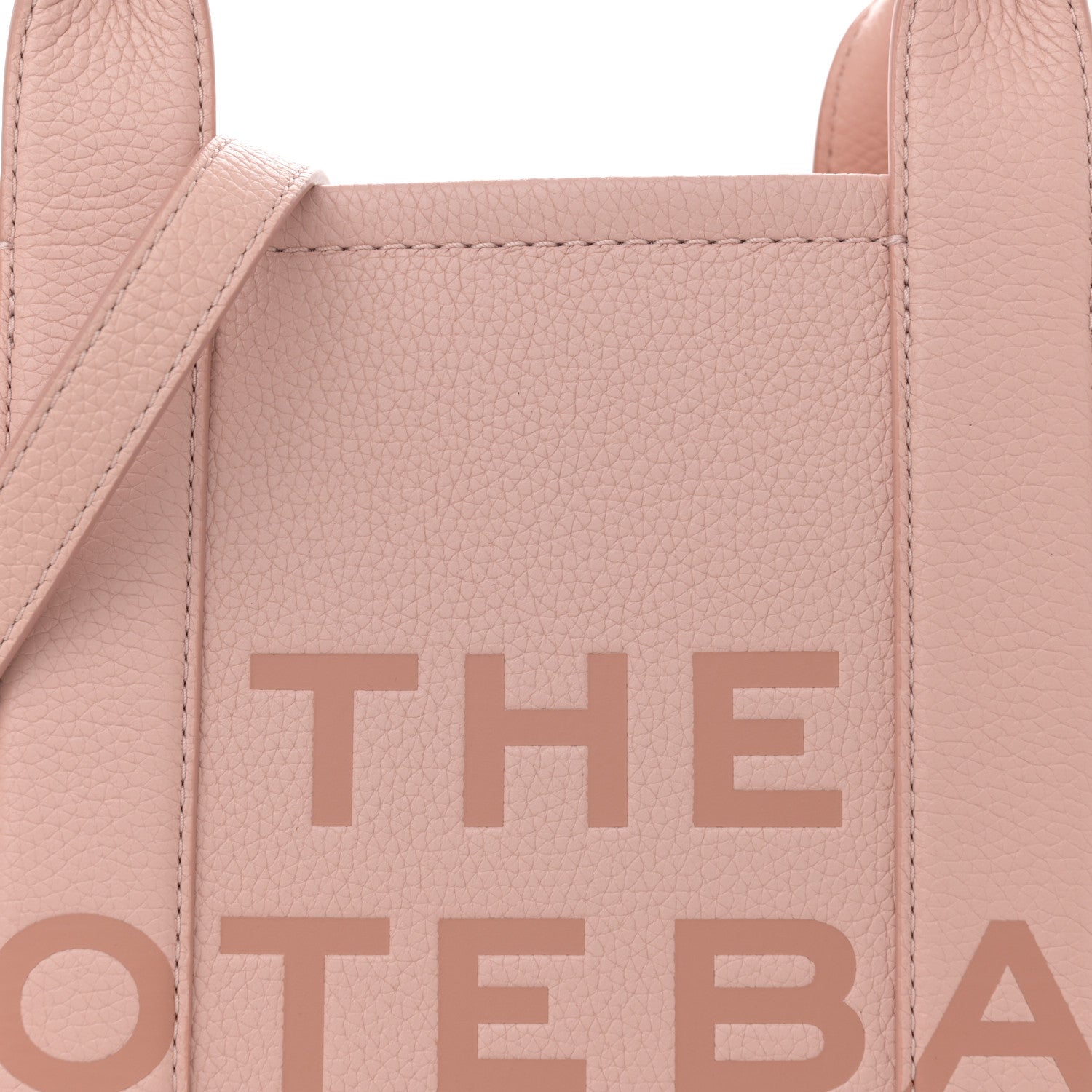 Marc Jacobs Grained Calfskin Medium The Tote Bag Rose Dust 8 of 11