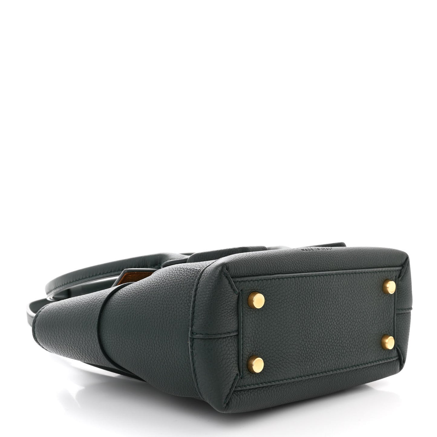 Grained Calfskin Maxi Intrecciato Mini Arco Raintree
