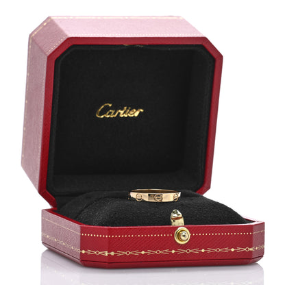 Cartier 18K Yellow Gold 3.5mm LOVE Wedding Band Ring 58 8.25 5 of 5