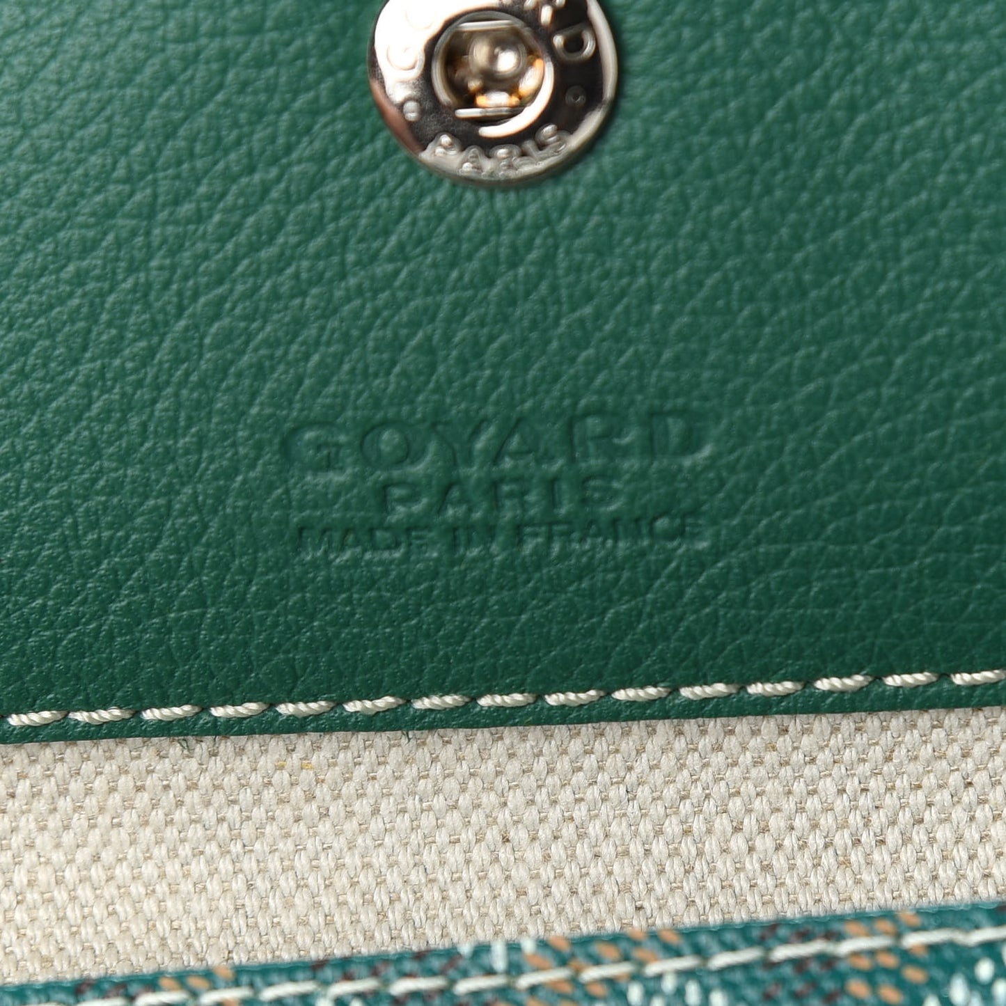 Goyardine Saint Louis GM Green