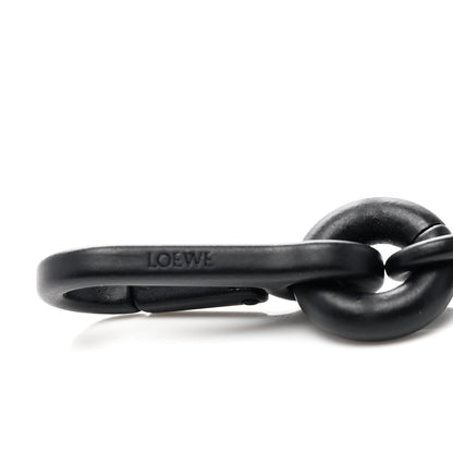 Loewe Brass Monochrome Donut Chain Shoulder Strap Black 4 of 5