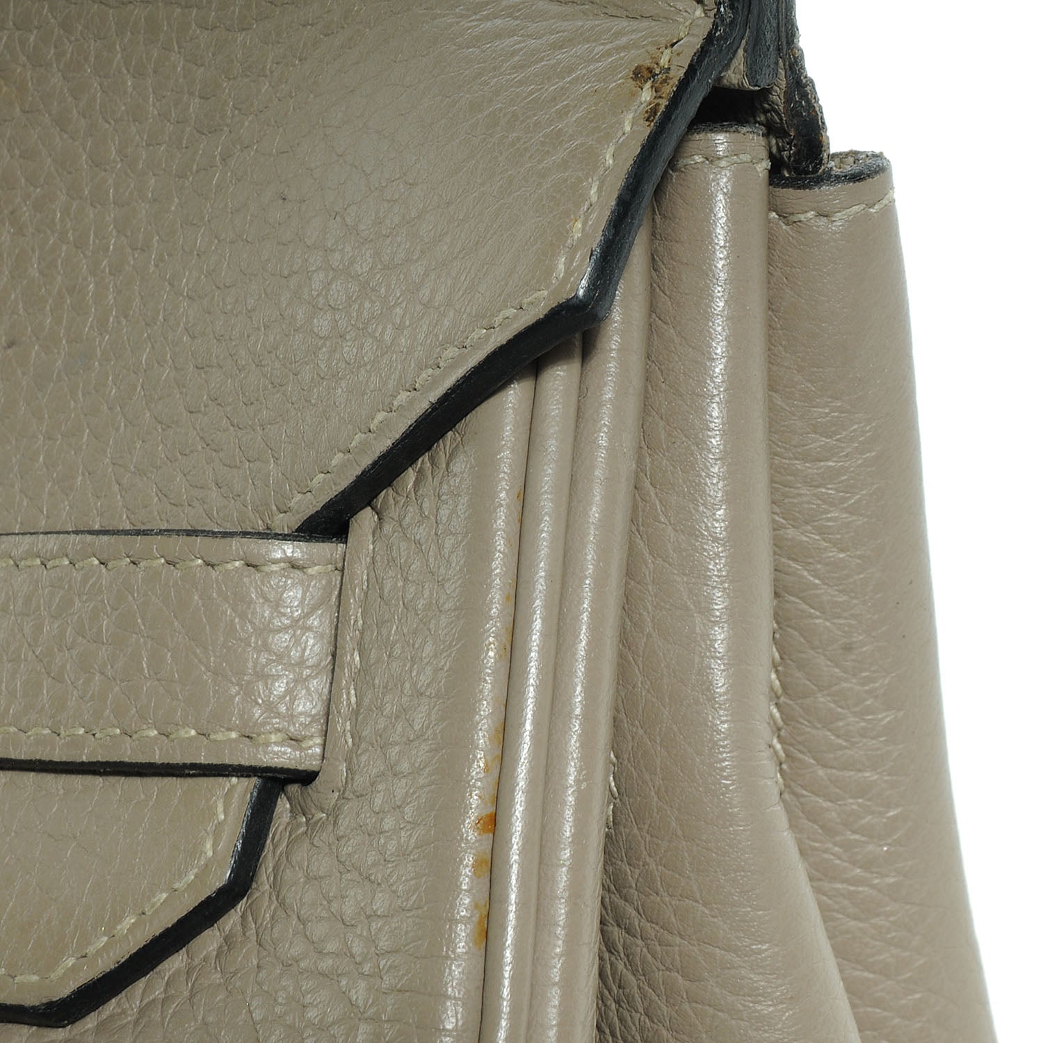 Hermes Taurillon Clemence Birkin 35 Gris Tourterelle 14 of 14