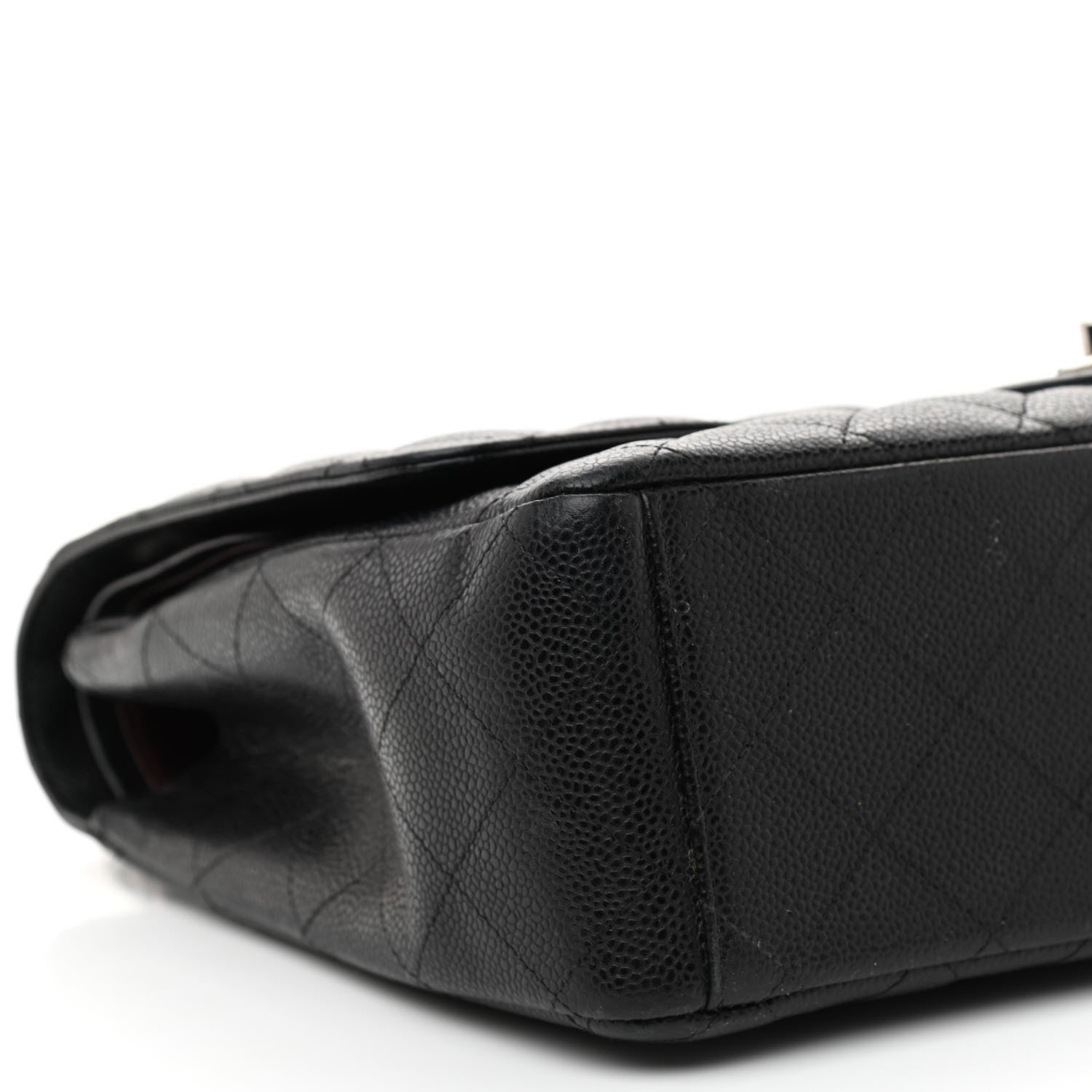 Chanel Caviar Quilted Maxi Double Flap Black 9 of 10