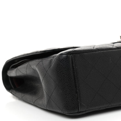 Chanel Caviar Quilted Maxi Double Flap Black 9 of 10