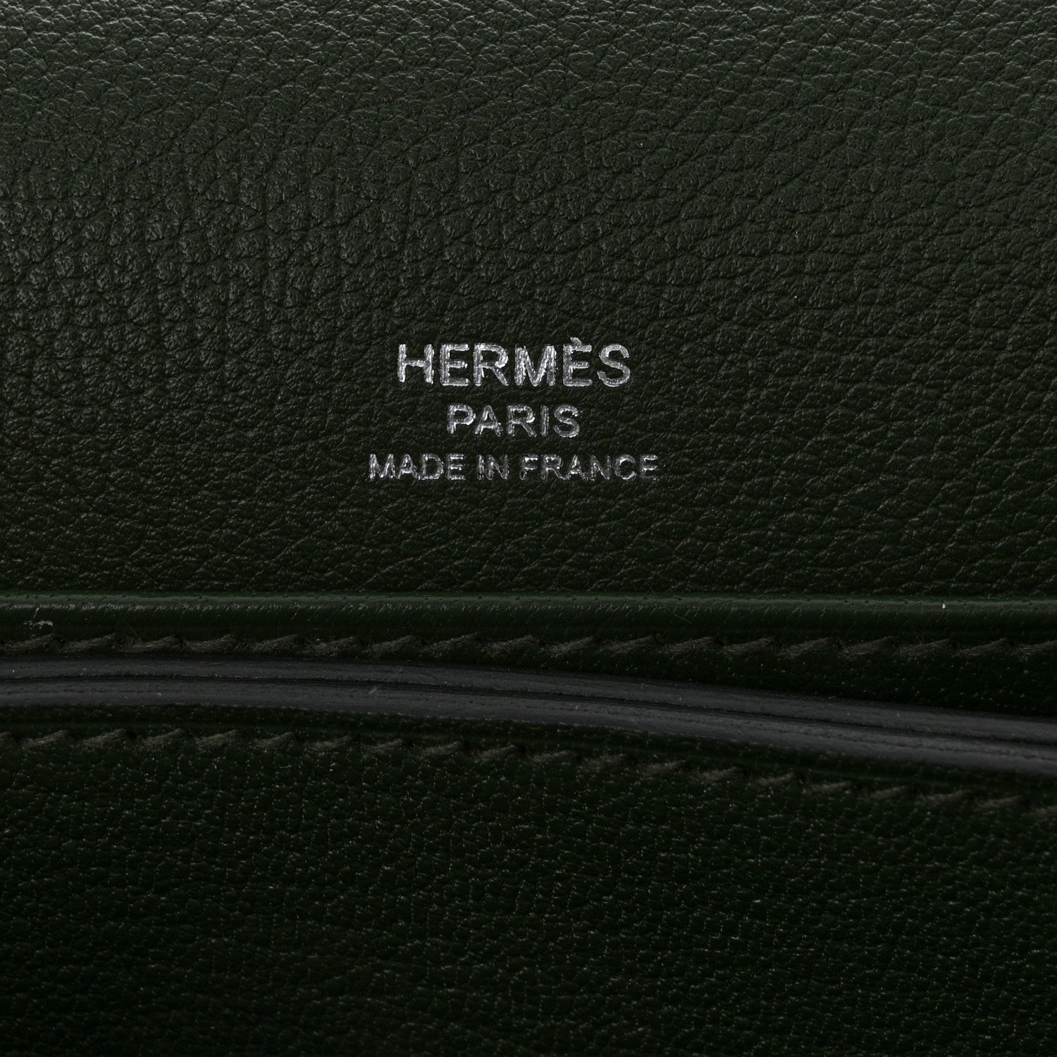 Hermes Evercolor Mini Sac Roulis Vert Anglais 6 of 10