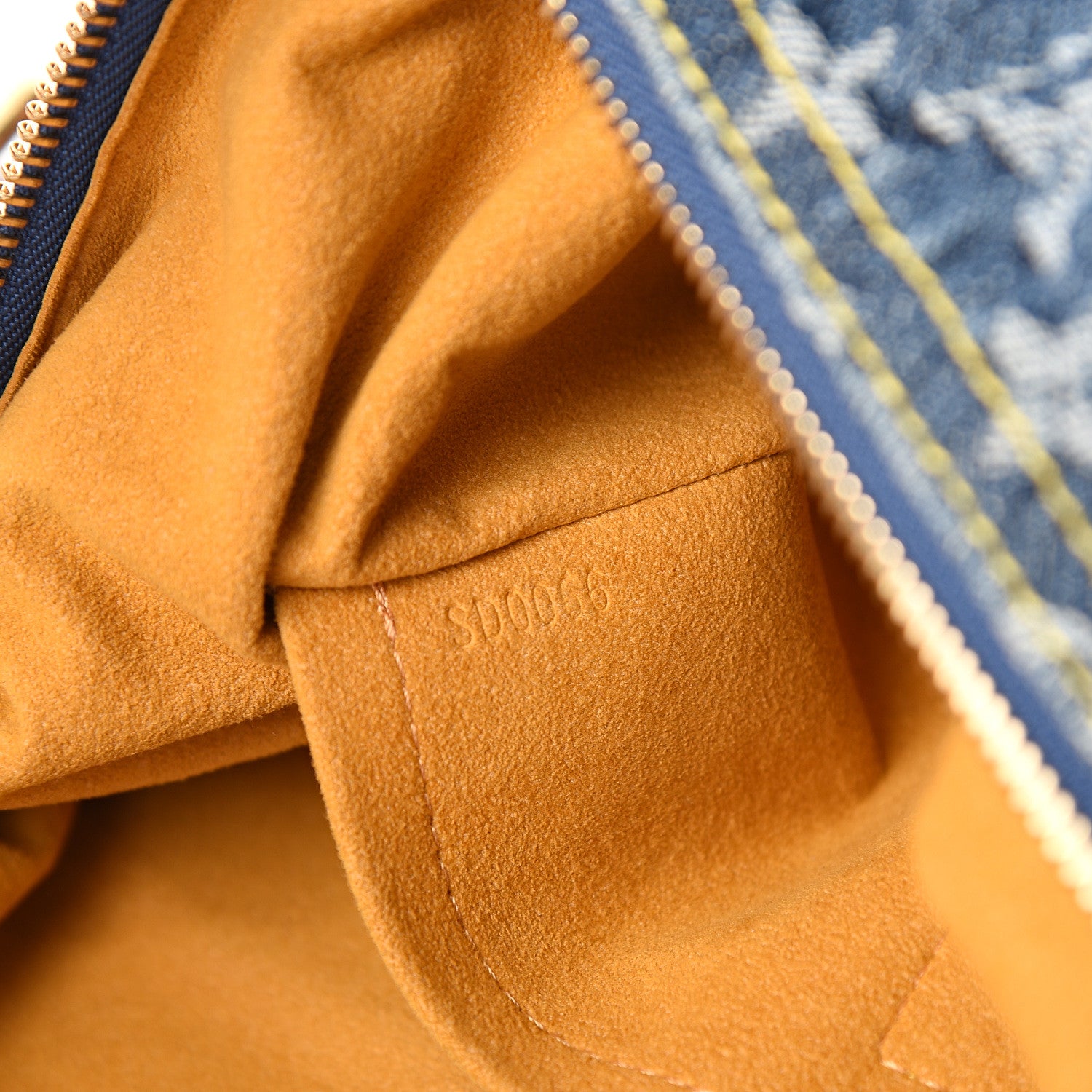Louis Vuitton Denim Baggy GM Blue 6 of 9