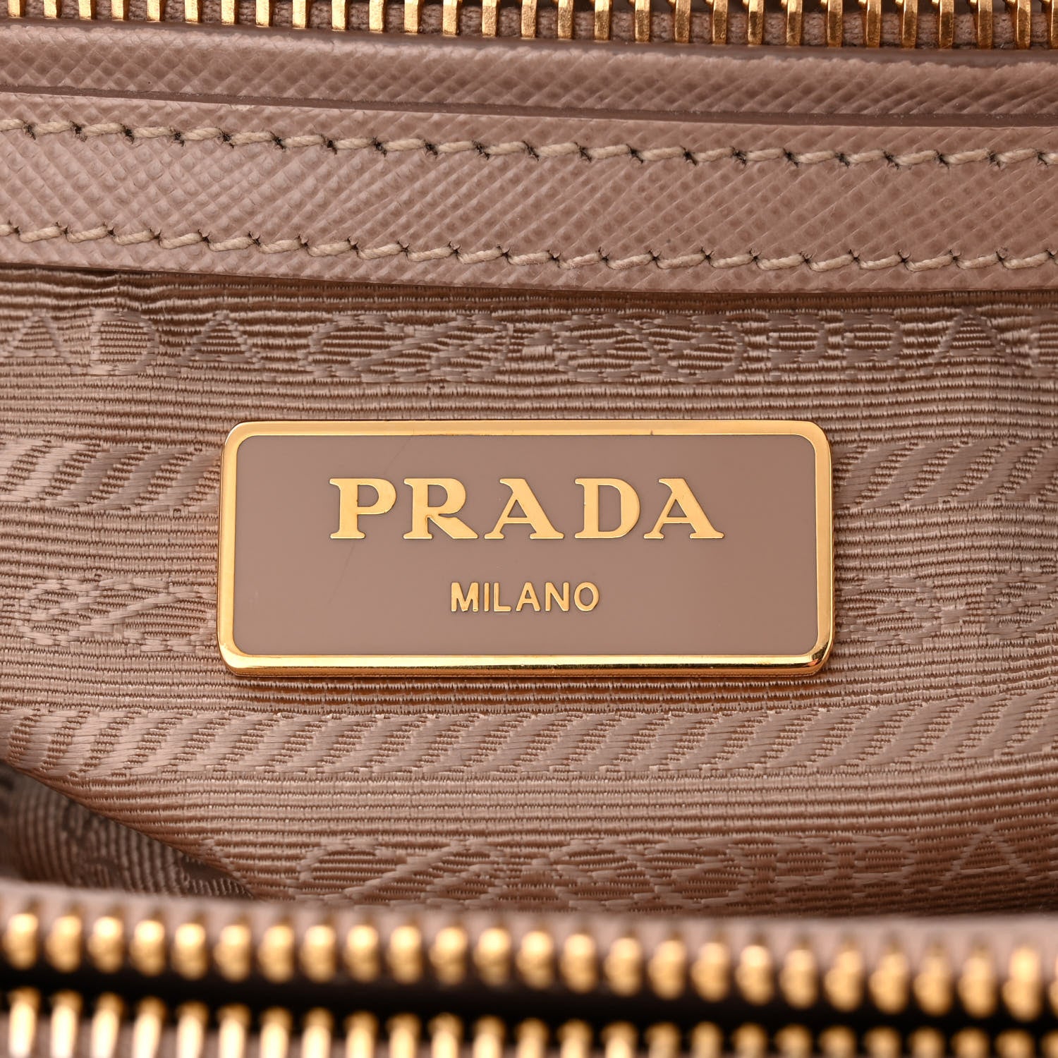 Prada Saffiano Lux Small Galleria Double Zip Tote Cammeo 6 of 17