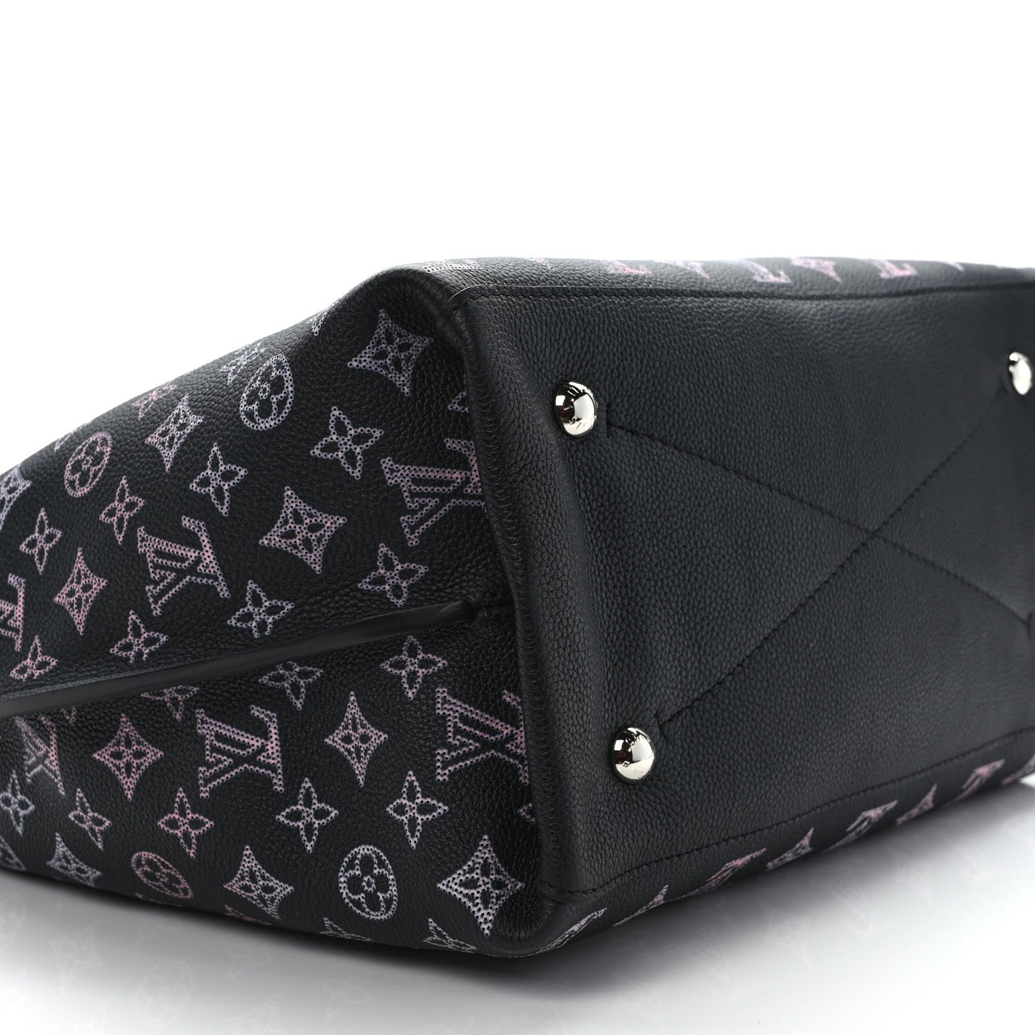 Louis Vuitton Mahina Carmel Hobo PM Black 7 of 8