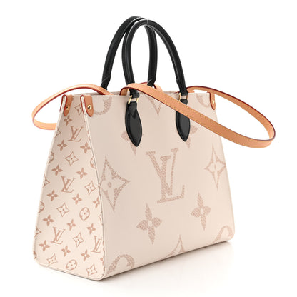 Louis Vuitton Monogram Dune Giant Onthego MM 3 of 9