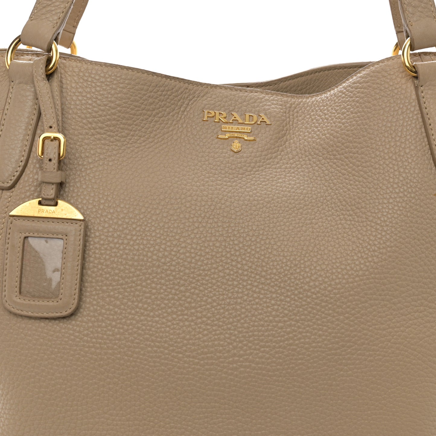 Vitello Daino Shoulder Bag Sabbia