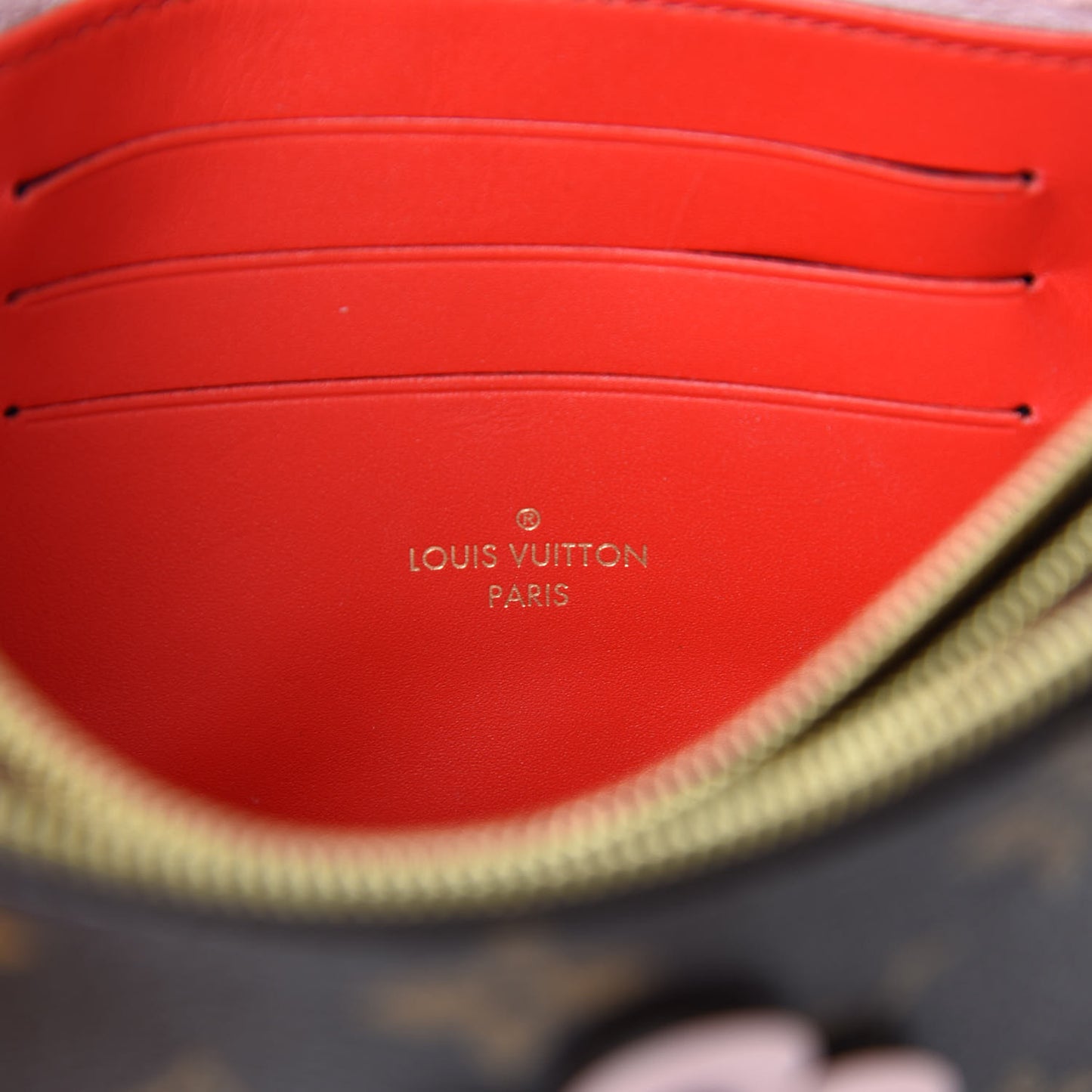 Monogram Blooming Flowers Double Zip Pochette
