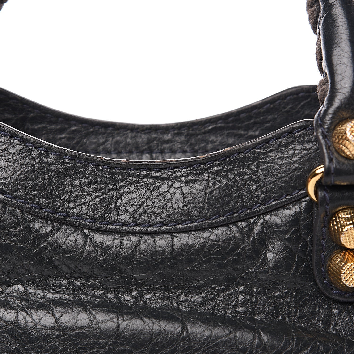 Balenciaga Agneau Giant 12 Gold Hardware Mini City Anthracite 10 of 11