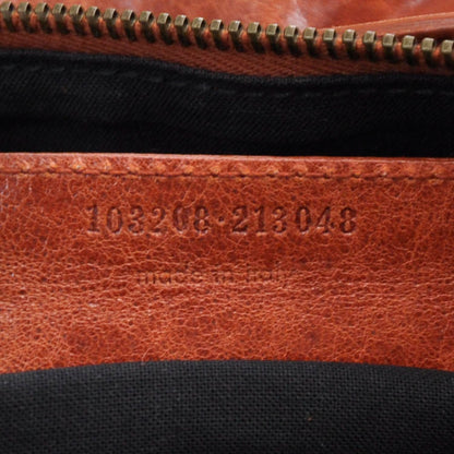 Balenciaga Chevre First Cognac 10 of 11