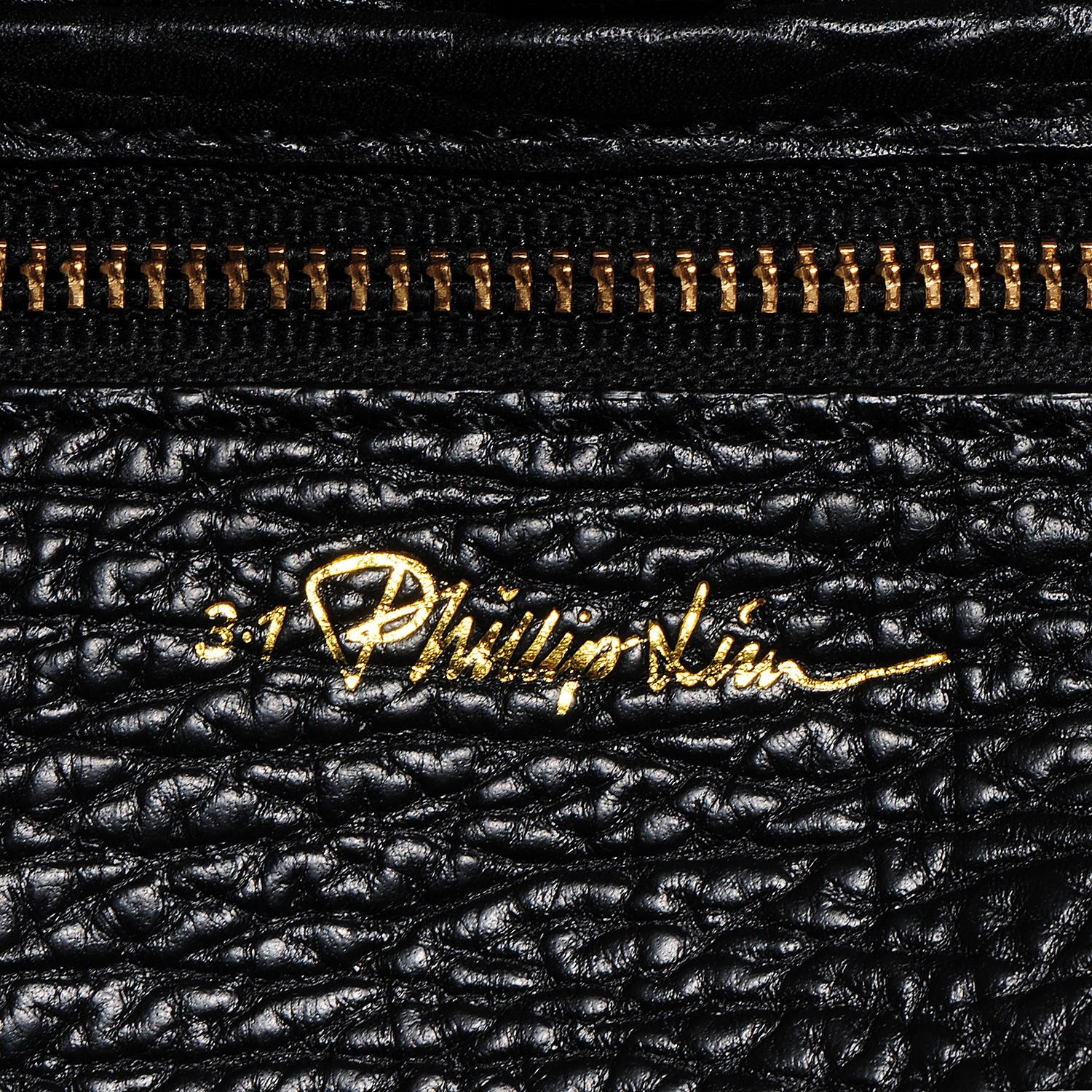 3.1 Phillip Lim 3.1 Textured Calfskin Medium Pashli Satchel Black 8 of 12
