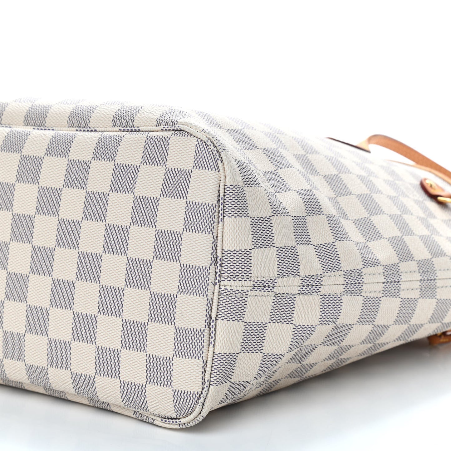 Damier Azur Neo Neverfull MM Rose Ballerine