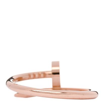 Cartier 18K Pink Gold Small Juste Un Clou Ring 51 5.75 3 of 6