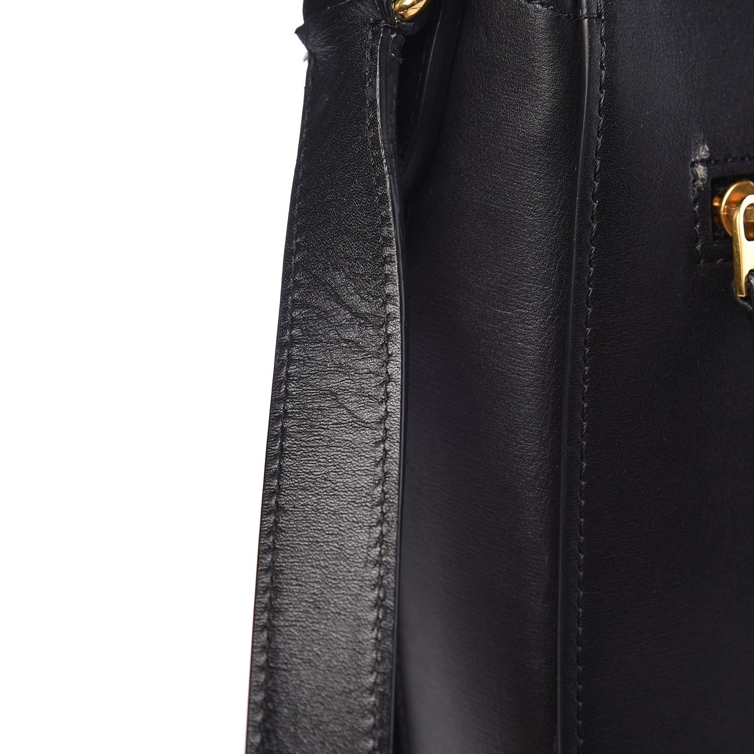 Celine Palmelato Calfskin Medium Trotteur Black 13 of 17