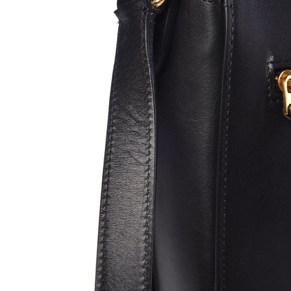 Celine Palmelato Calfskin Medium Trotteur Black 13 of 17