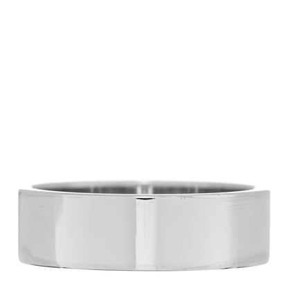 Hermes 18K White Gold Diamond PM H D'Ancre Ring 52 6 3 of 5