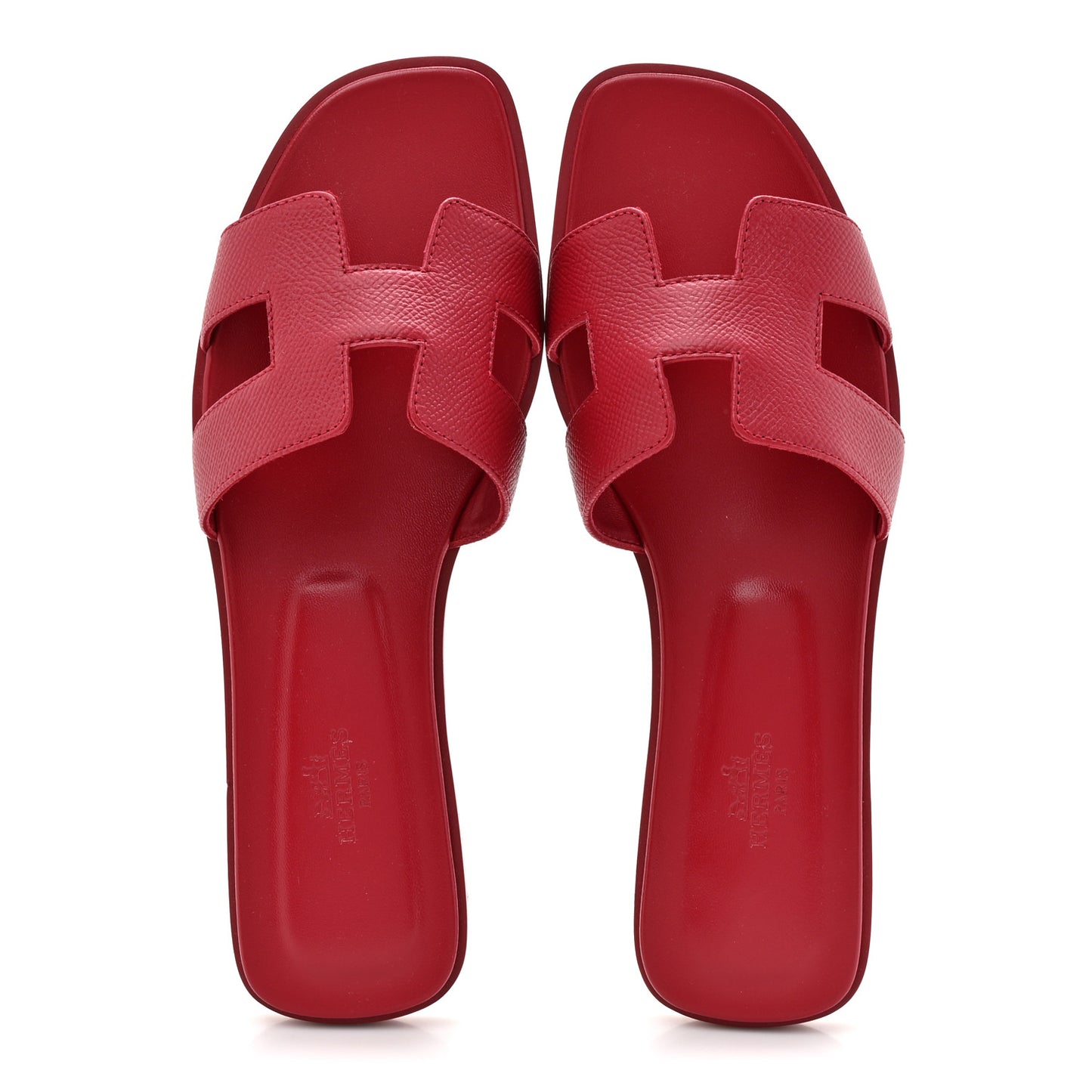 Epsom Oran Sandals 38.5 Rose Framboise