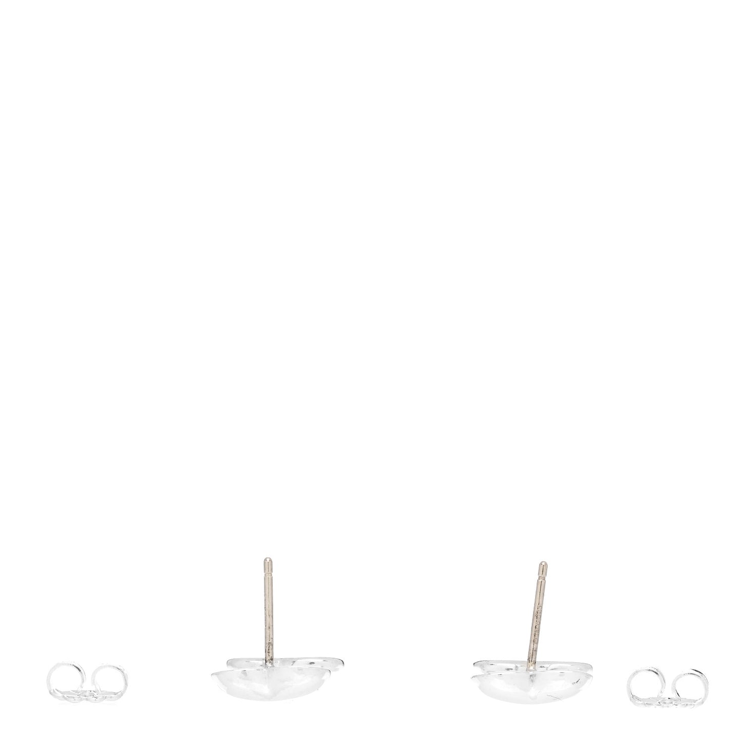 Sterling Silver Double Heart Earrings