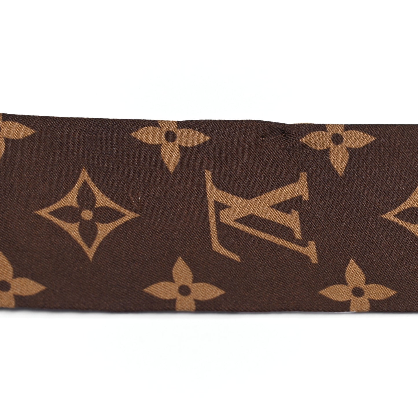 X LOL Silk Monogram BB Bandeau Gold Silver