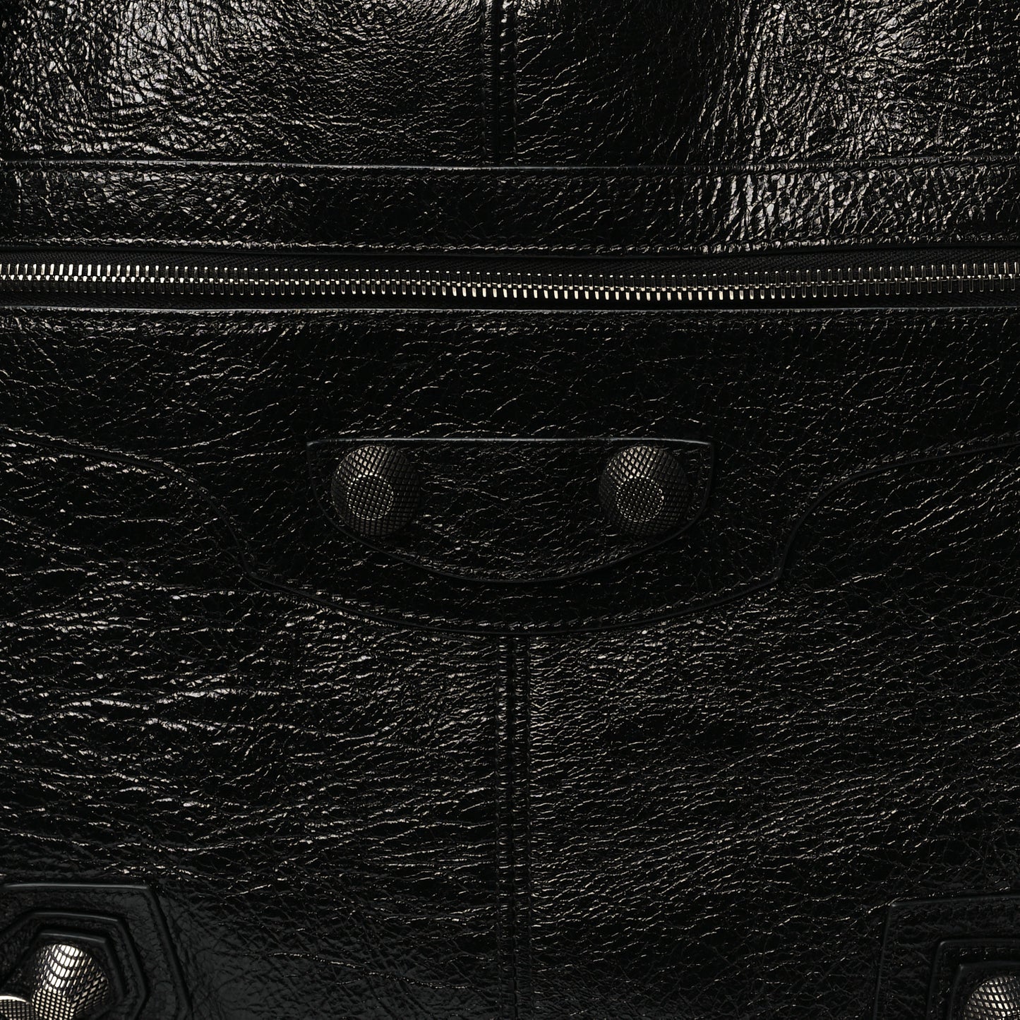 Agneau Arena Large Le Cagole Carry All Bag Black