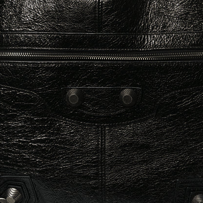 Balenciaga Agneau Arena Large Le Cagole Carry All Bag Black 9 of 11