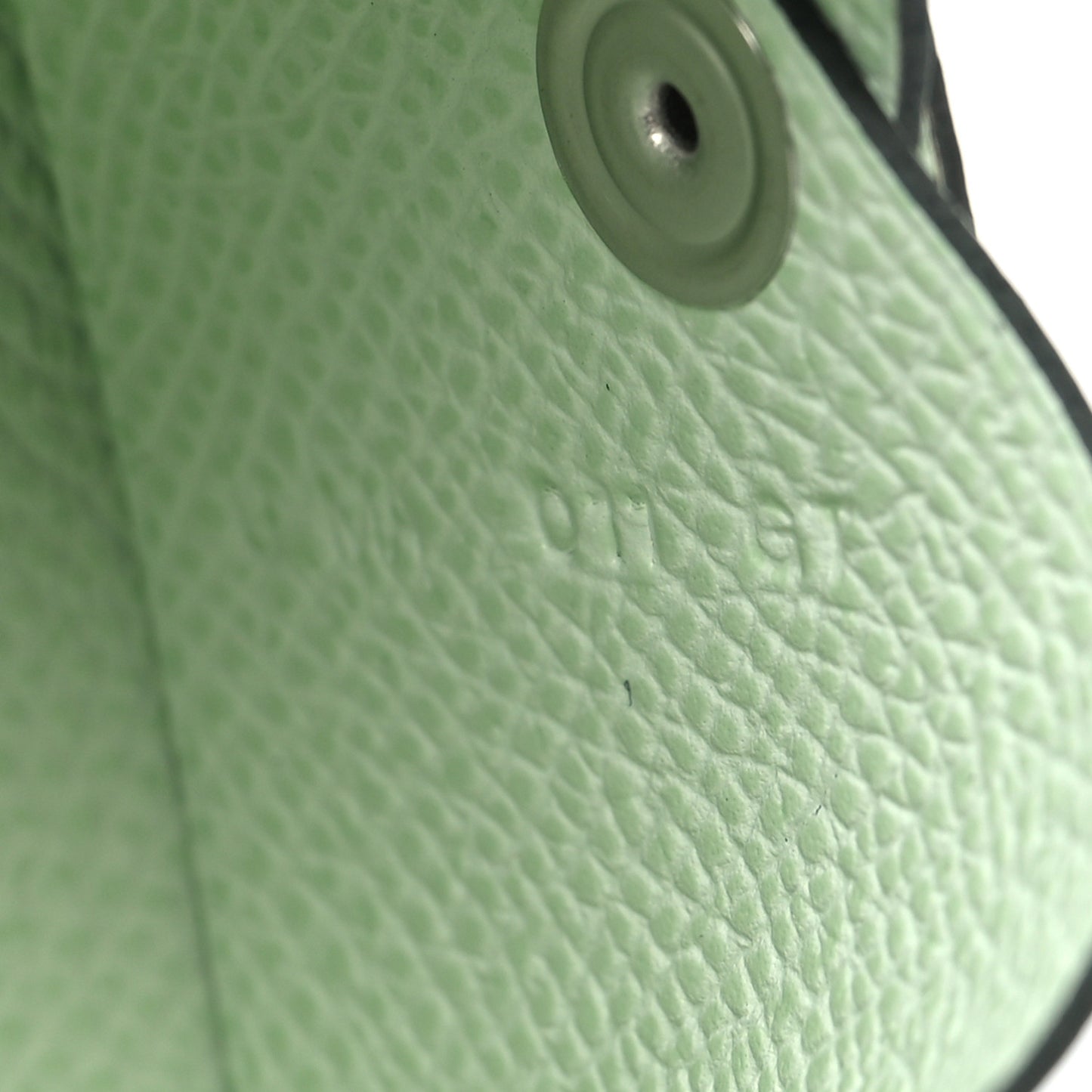 Epsom Calvi Card Case Vert Fizz