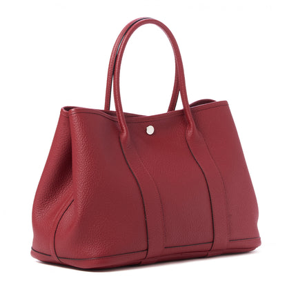 Hermes Vache Country Garden Party 36 MM Rouge Grenat 3 of 9