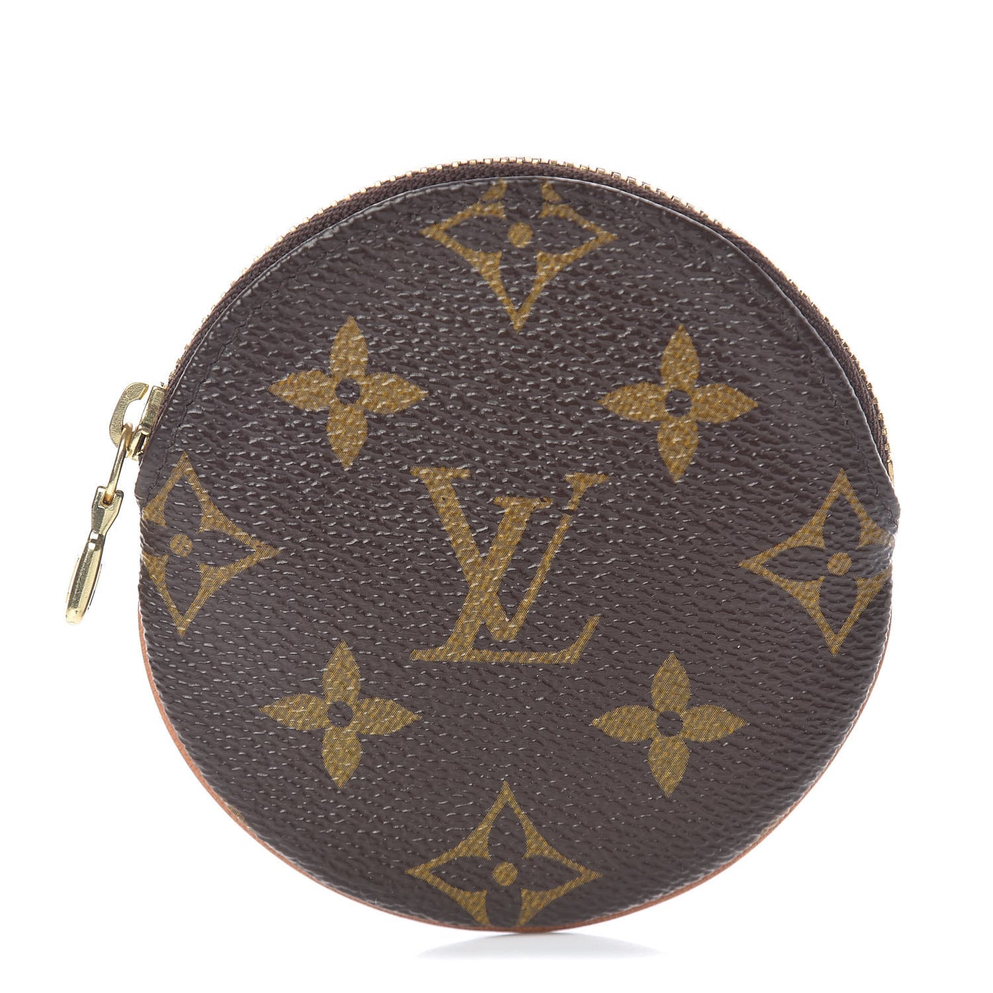 Monogram Round Coin Purse