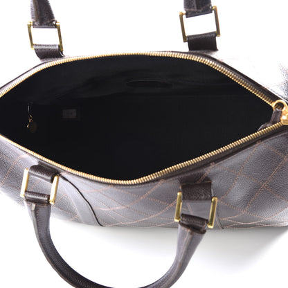 Chanel Caviar Stitched Boston Brown 4 of 11