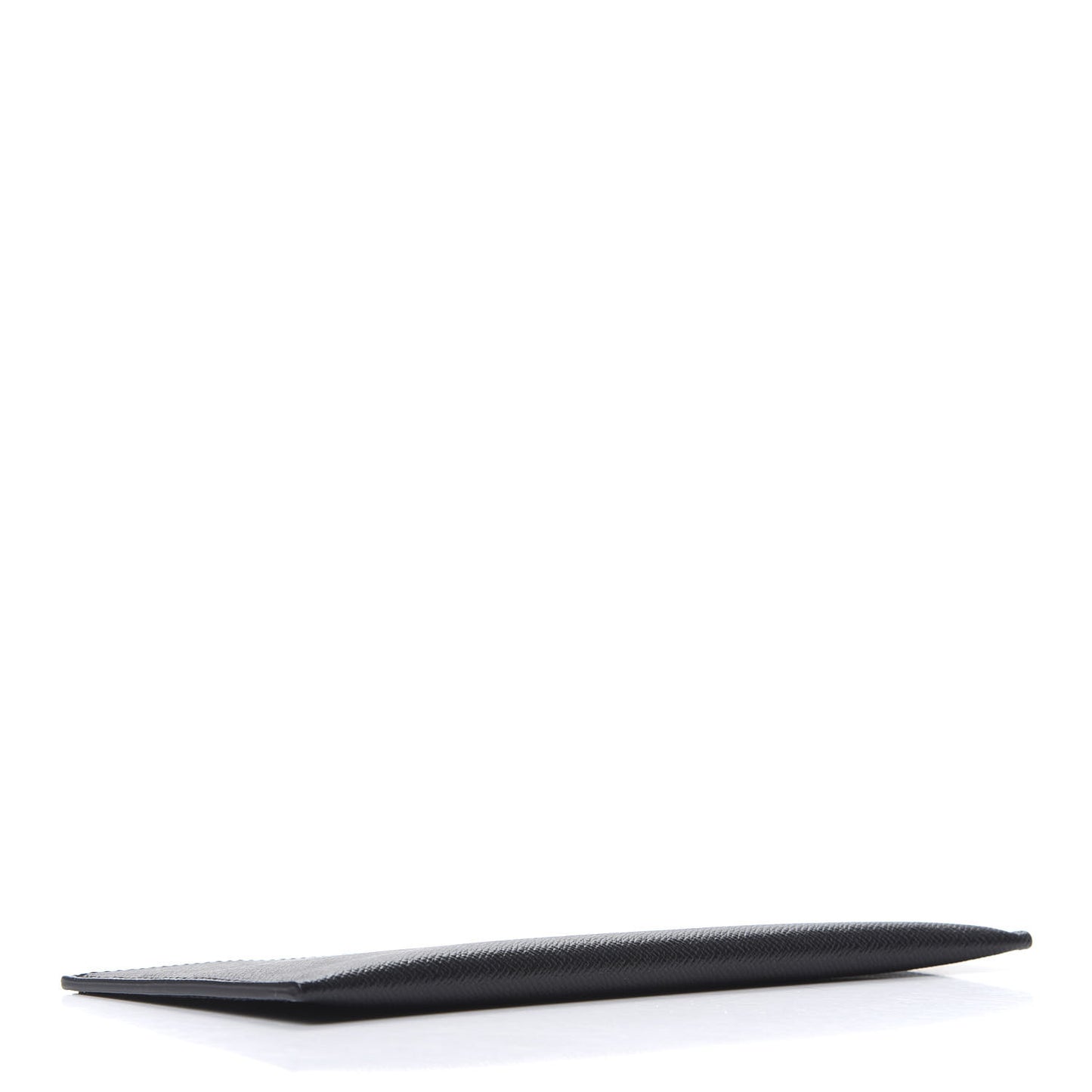 Calfskin Felicie Chain Wallet Card Holder Insert Black