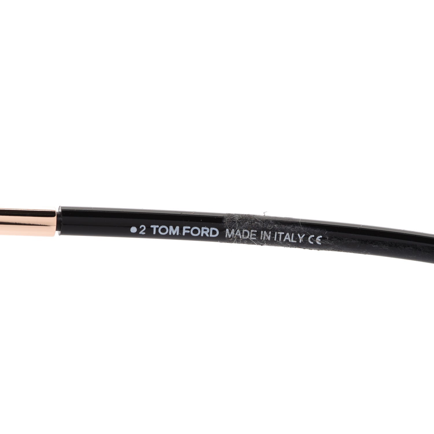 Tom Ford Penelope Vintage Round Sunglasses TF320 Black 6 of 8