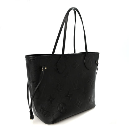 Louis Vuitton Empreinte Monogram Giant Neverfull MM Black 4 of 11