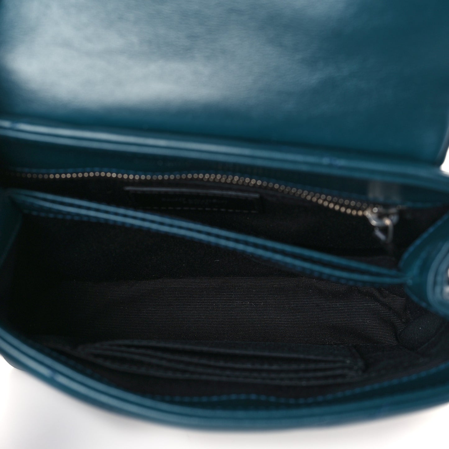 Calfskin Y Quilted Monogram Toy Loulou Satchel Dark Turquoise