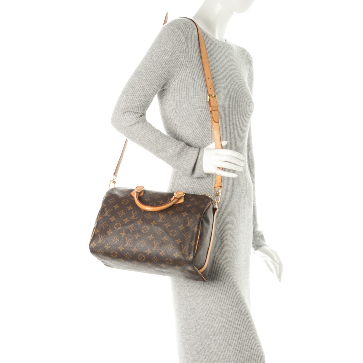 Louis Vuitton Monogram Speedy Bandouliere 30 2 of 9