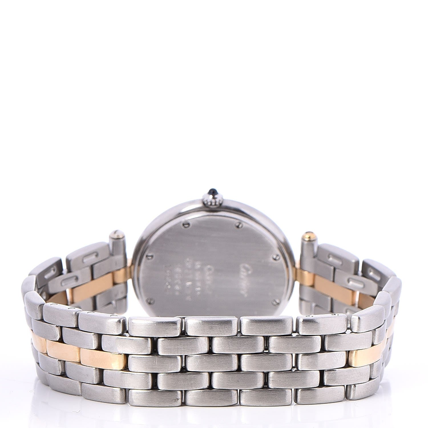 Cartier Stainless Steel 18K Yellow Gold 29mm Panthere Vendome Quartz Watch 4 of 8