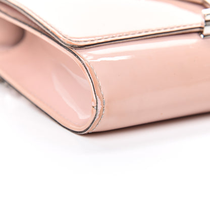 Louis Vuitton Patent Chain Louise MM Rose Ballerine 8 of 18