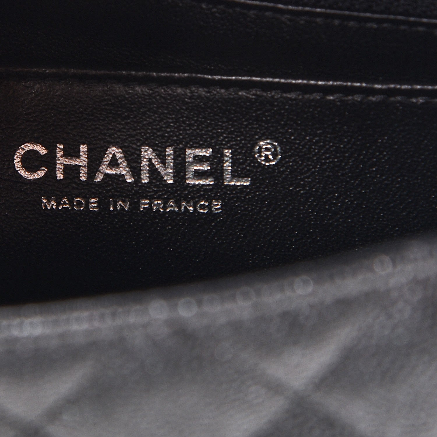 Chanel Iridescent Caviar Quilted Mini Rectangular Flap Black 6 of 8