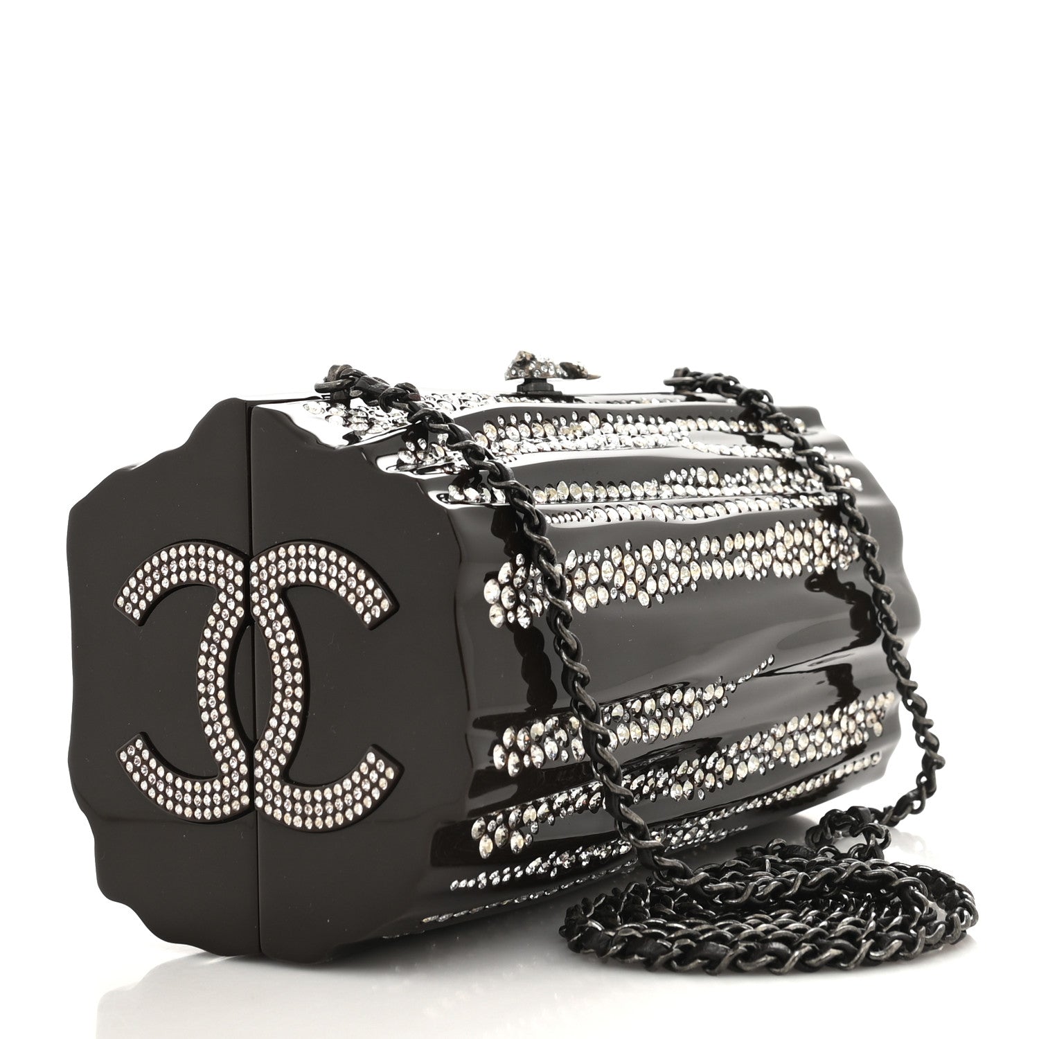 瑠璃子375。CHANEL シャネル ジャケット CHANEL ブラック アイボリー 千鳥格子 ジッパー