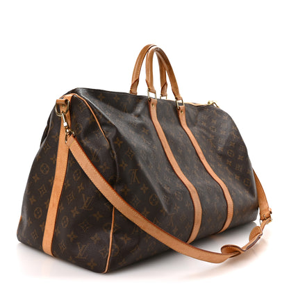 Louis Vuitton Monogram Keepall Bandouliere 55 2 of 9