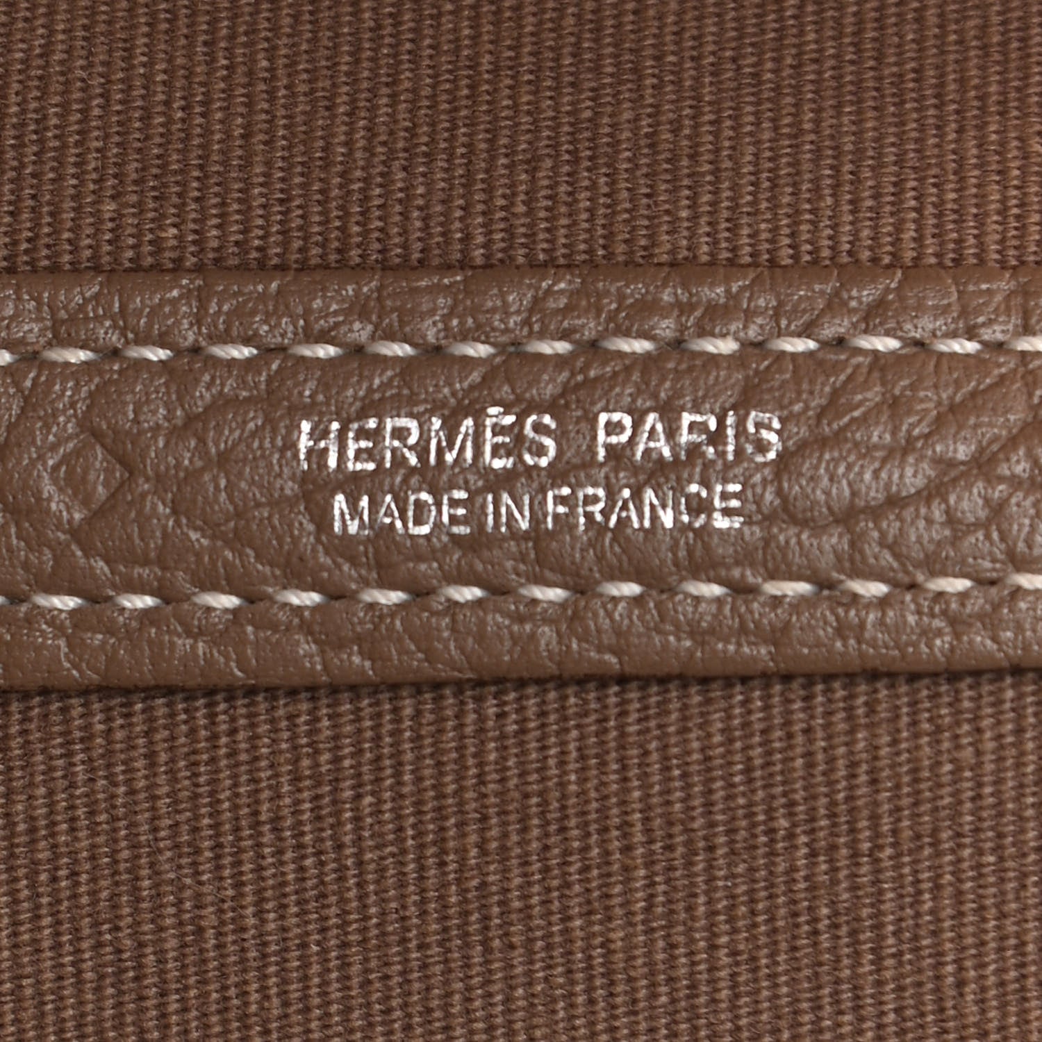 Hermes Toile Vache Garden Party 36 MM Etoupe 6 of 10