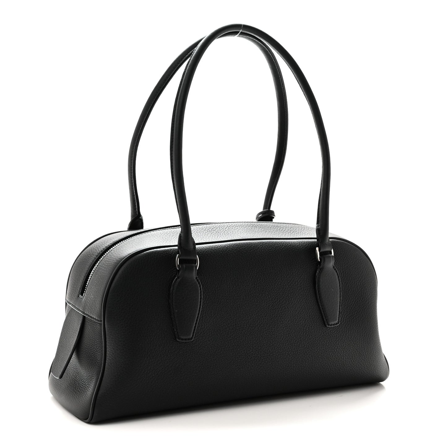 Grained Calfskin EW India Black