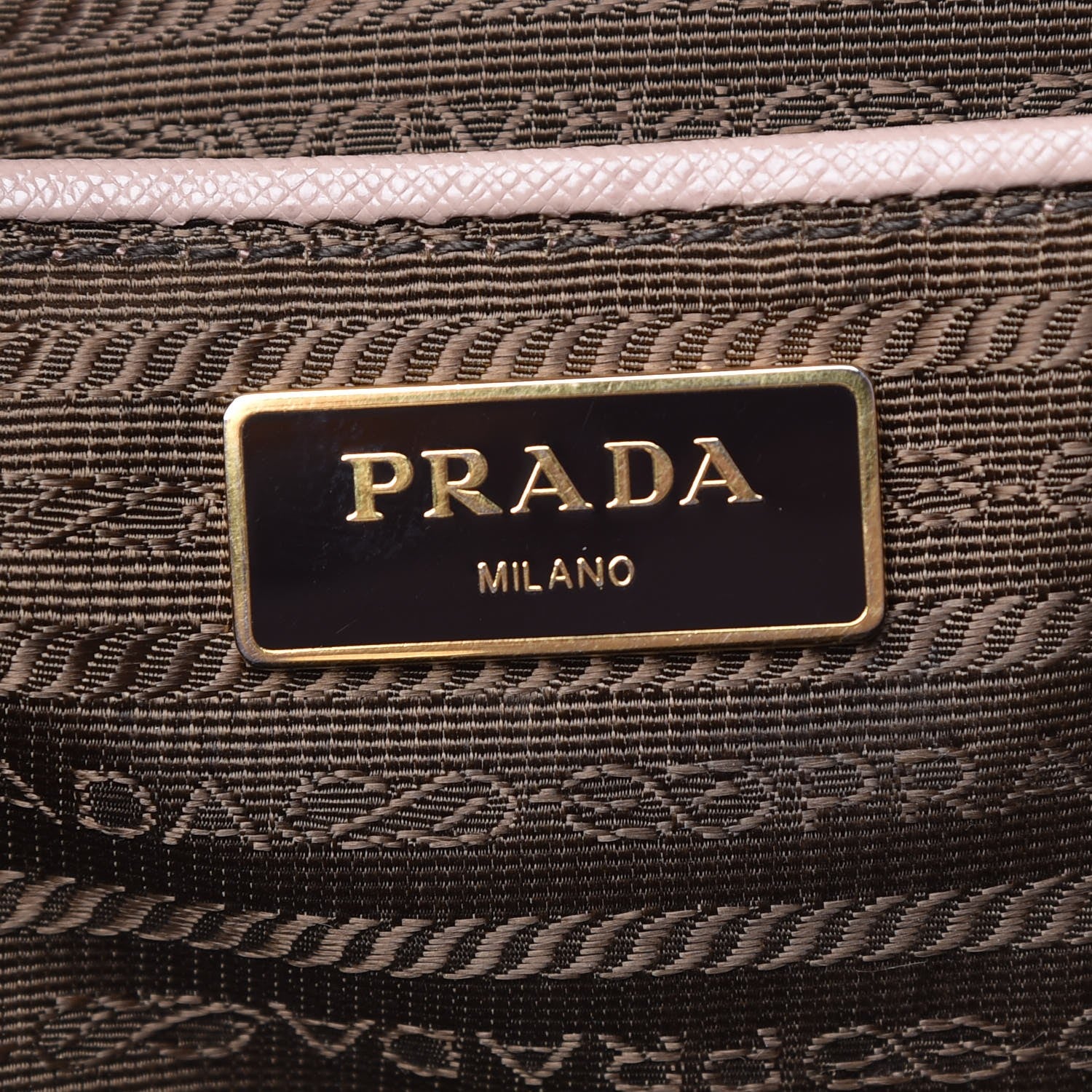 Prada Saffiano Lux Large Tote Cammeo 6 of 17