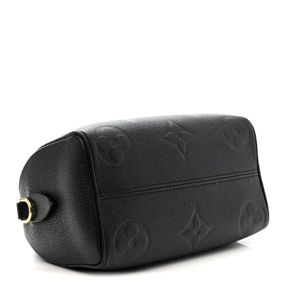 Louis Vuitton Empreinte Monogram Giant Speedy Bandouliere 20 Black 4 of 11