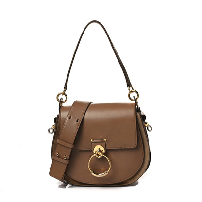 Chloe Calfskin Large Tess Bag Nut 1 of 9