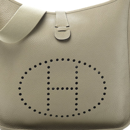 Hermes Taurillon Clemence Evelyne III GM Sauge 10 of 11