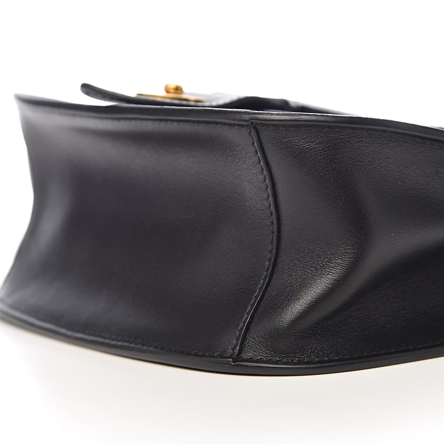 City Calfskin Crossbody Bag Black White