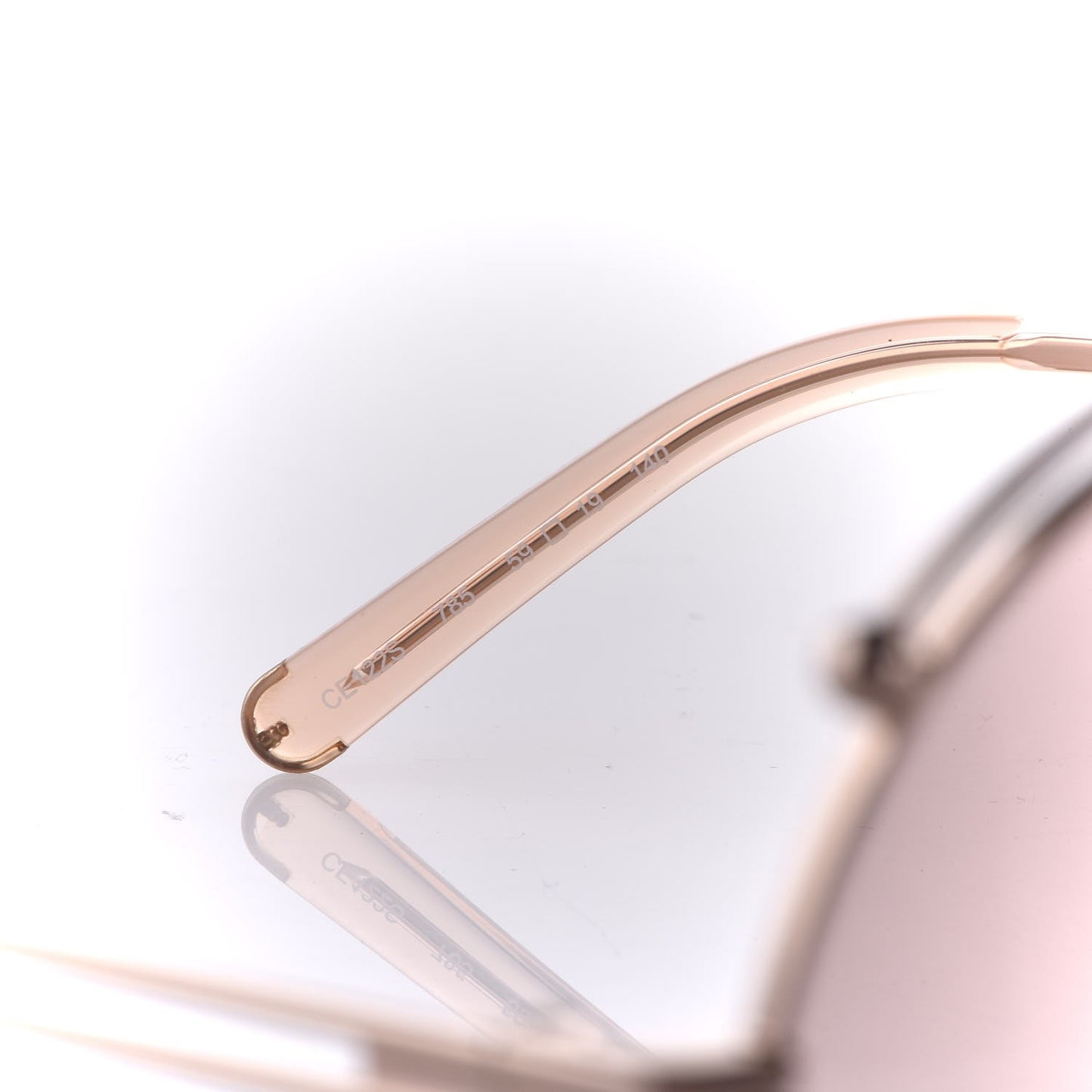 Isidora Oversized Round Sunglasses CE122S Gold